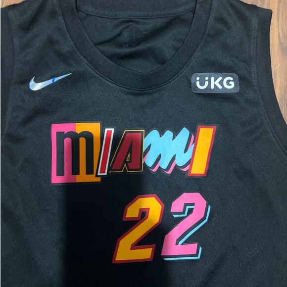 Nike Bam Butler Edition Miami Heat Jersey Size XL (AA3-I) - Picture 2 of 7